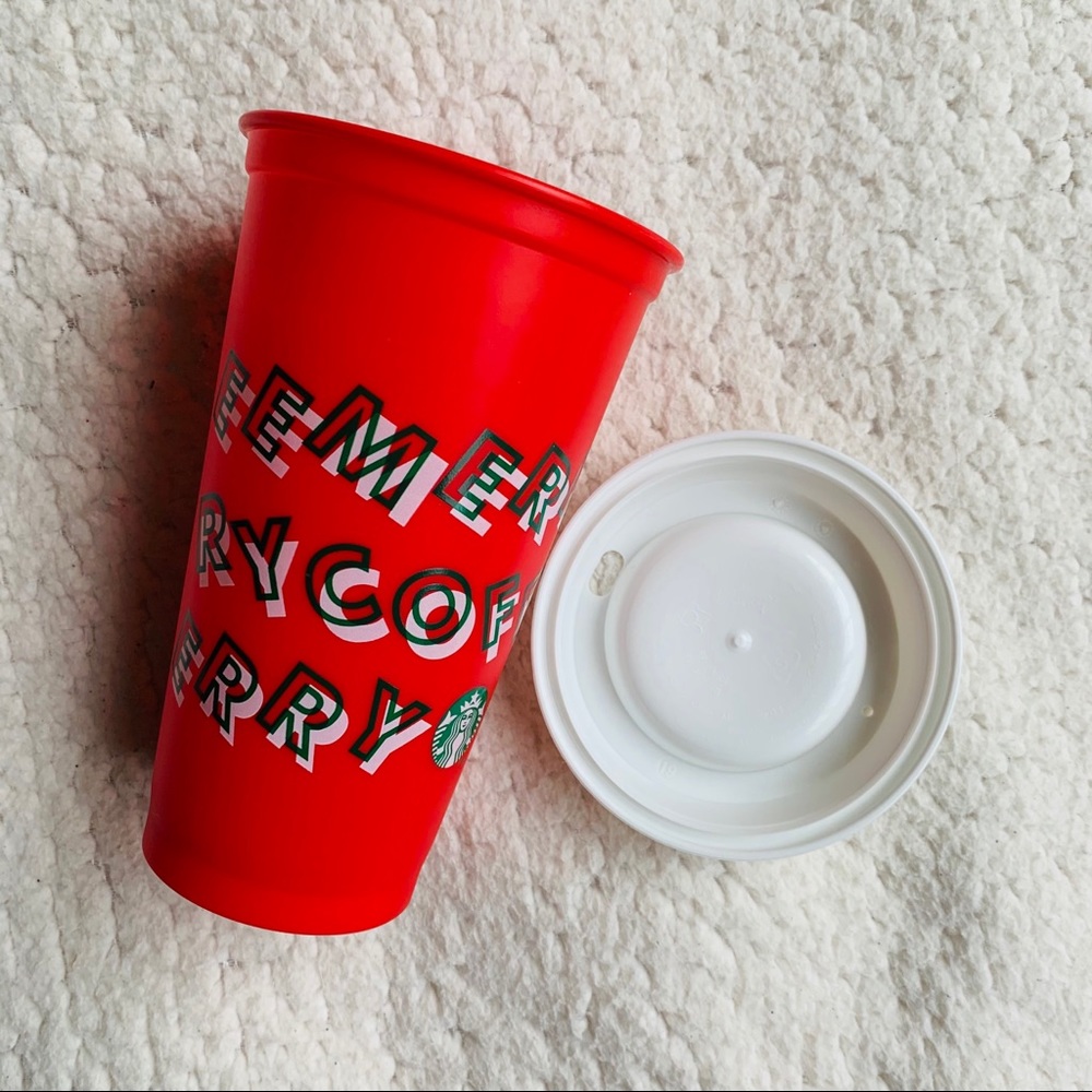 New Merry Merry Coffee Starbucks Reusable Cup